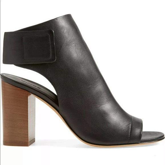 VINCE Faye Leather Bootie 7.5 - Picture 2 of 7